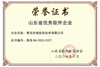 山东省优秀软件企业